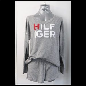 Tommy Hilfiger Set Sweatshirt Shorts New